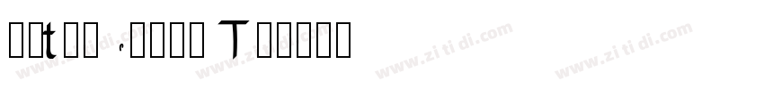 Metal Block Ta字体转换